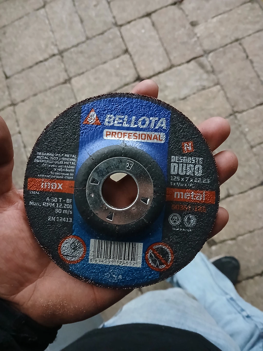 Bellota Profesional Metal Grinding Disc 125mm