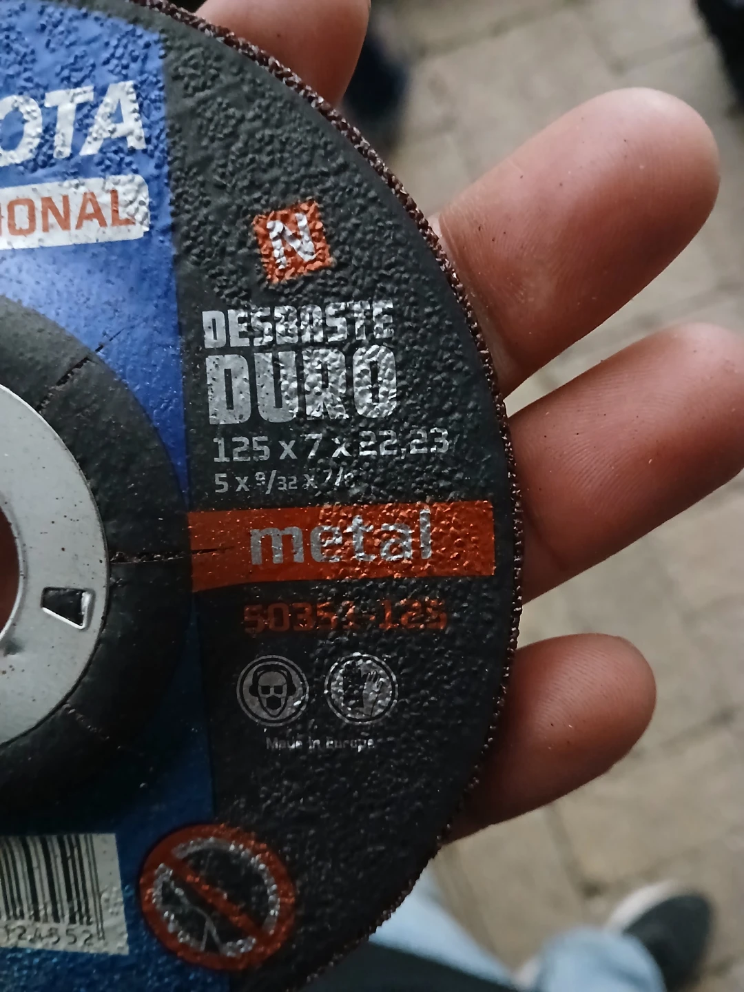 Bellota Profesional Metal Grinding Disc 125mm - photo 4