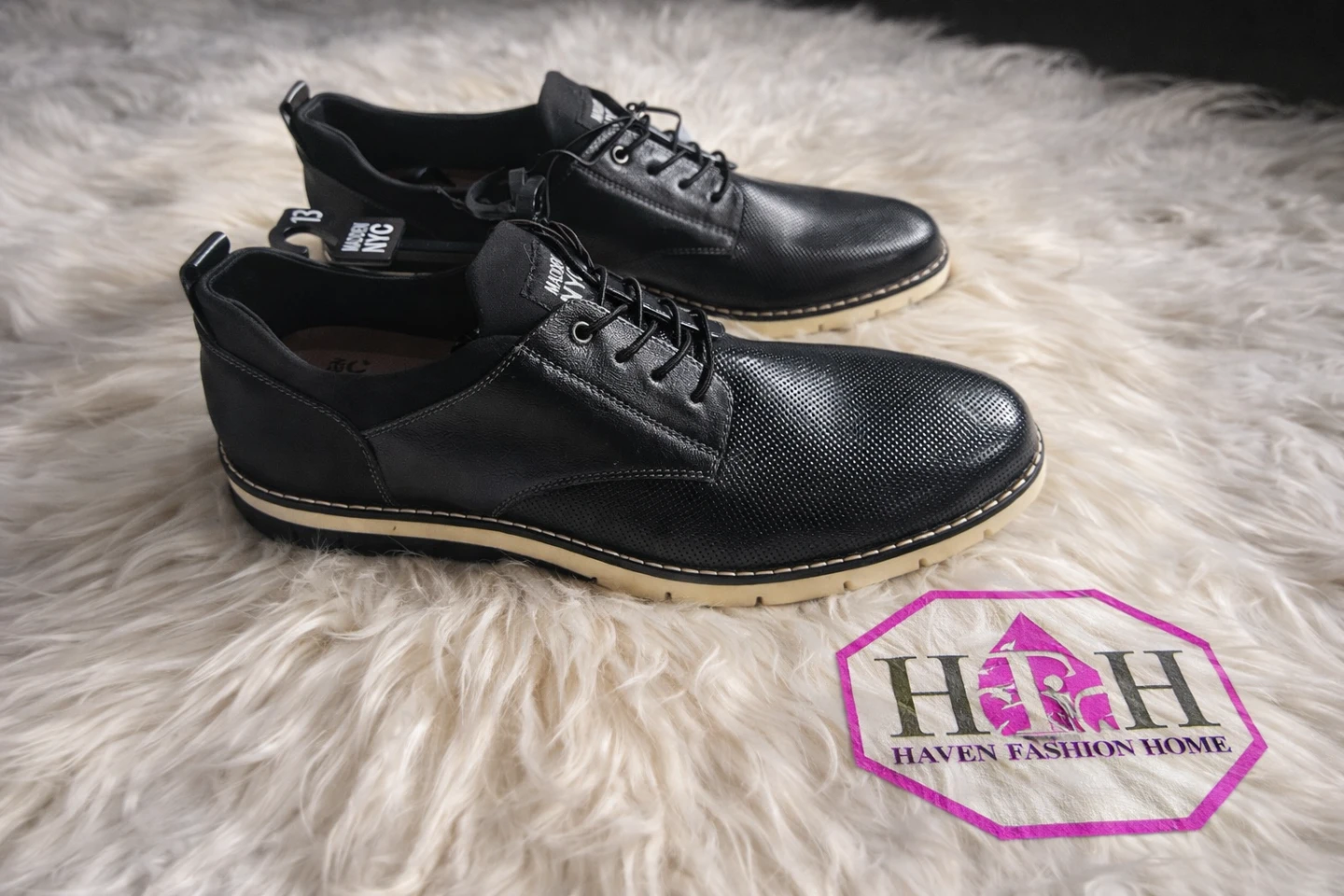 Madden NYC Men's Black Dress Shoes Size 11