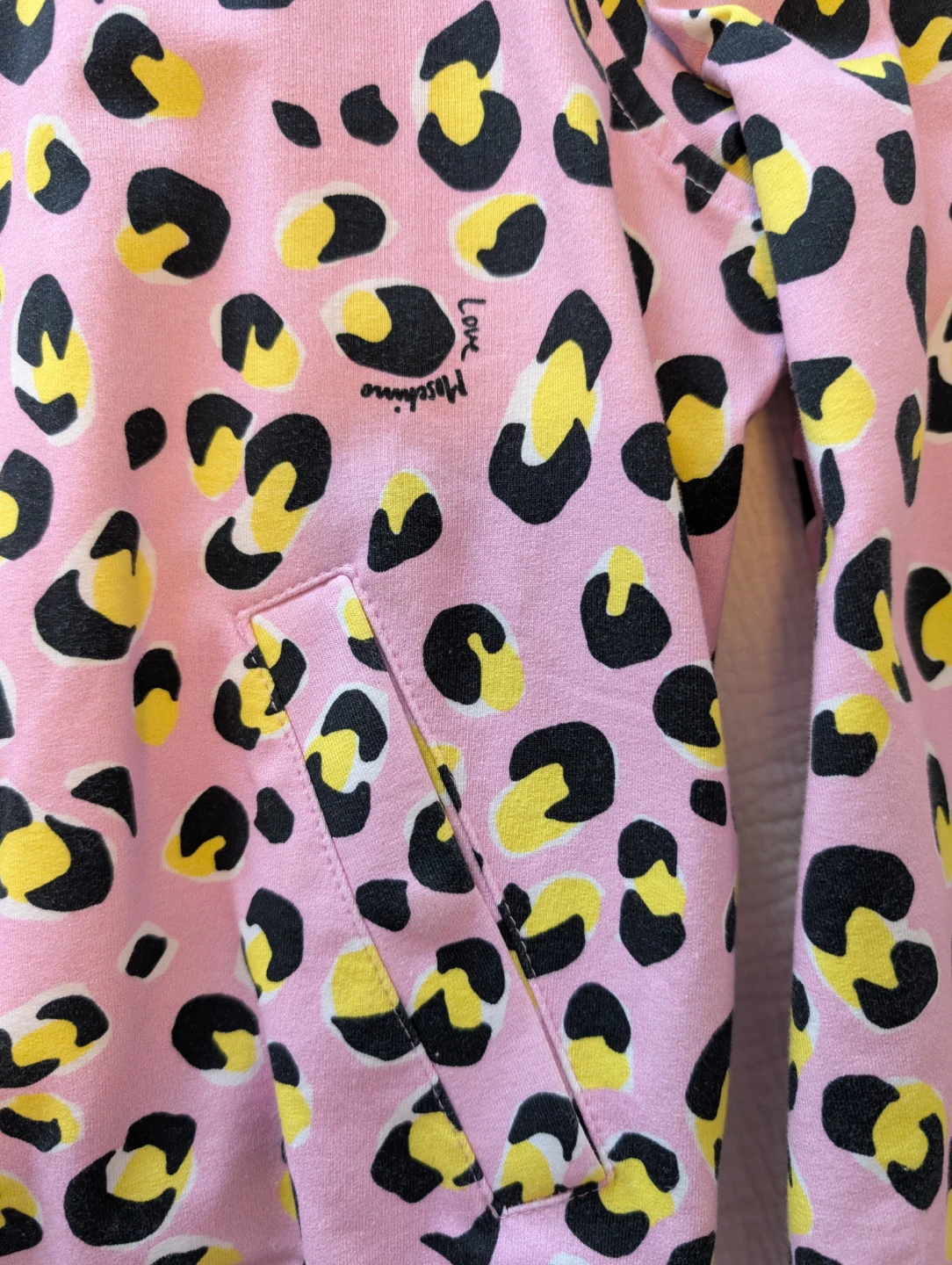 LOVE MOSCHINO Pink Leopard Print Jacket - photo 2