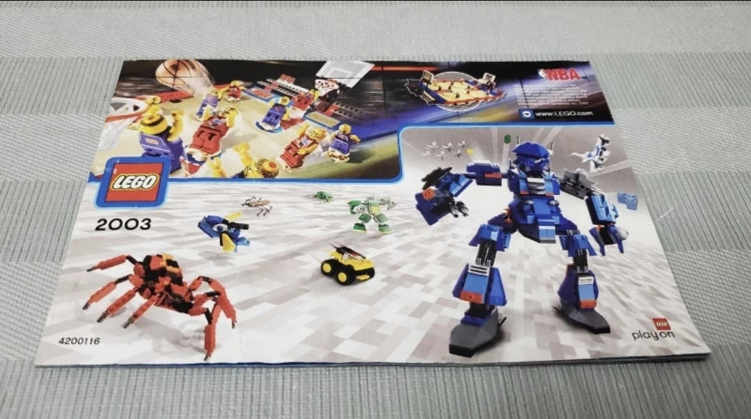 lego 2003 catalog harry potter star wars nba kobe