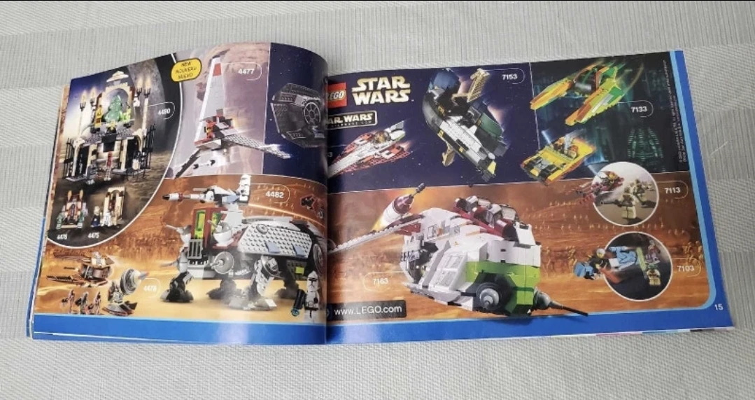 lego 2003 catalog harry potter star wars nba kobe - photo 4