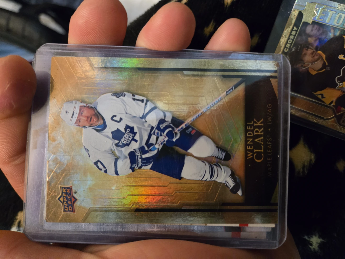 Upper Deck Wendel Clark Maple Leafs Hockey Card