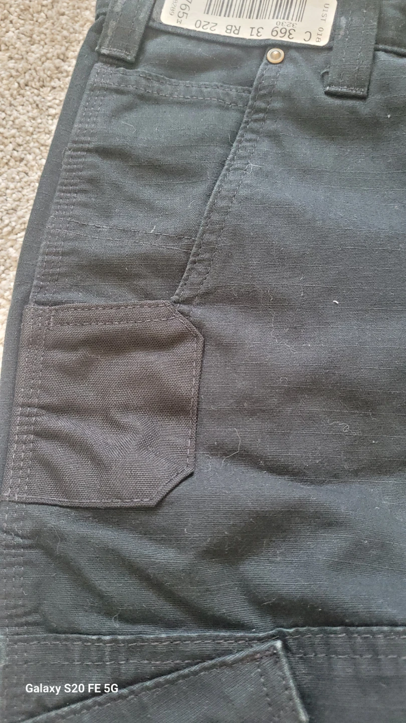 Carhartt B342-BLK Relaxed Fit Cargo Pants - Size 32x30 - photo 5