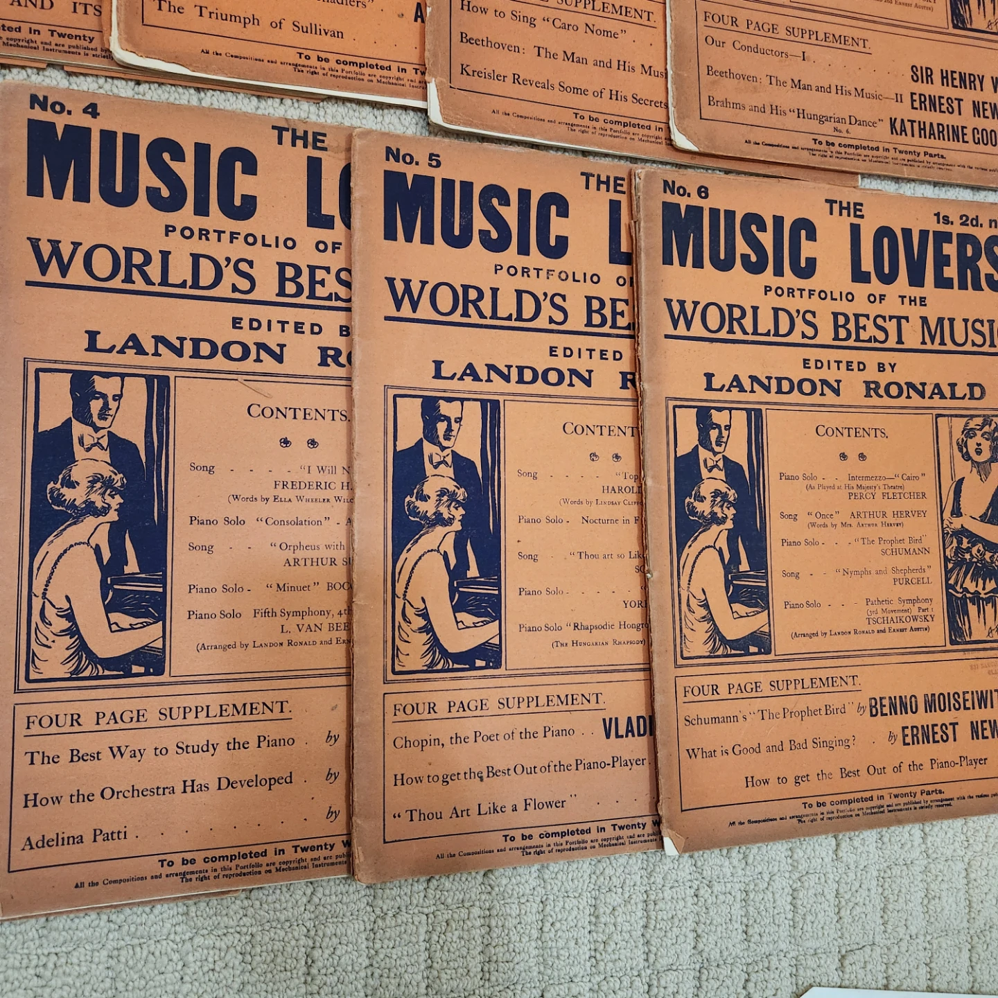 1900s The Music Lovers portfolio of worlds best music - photo 3