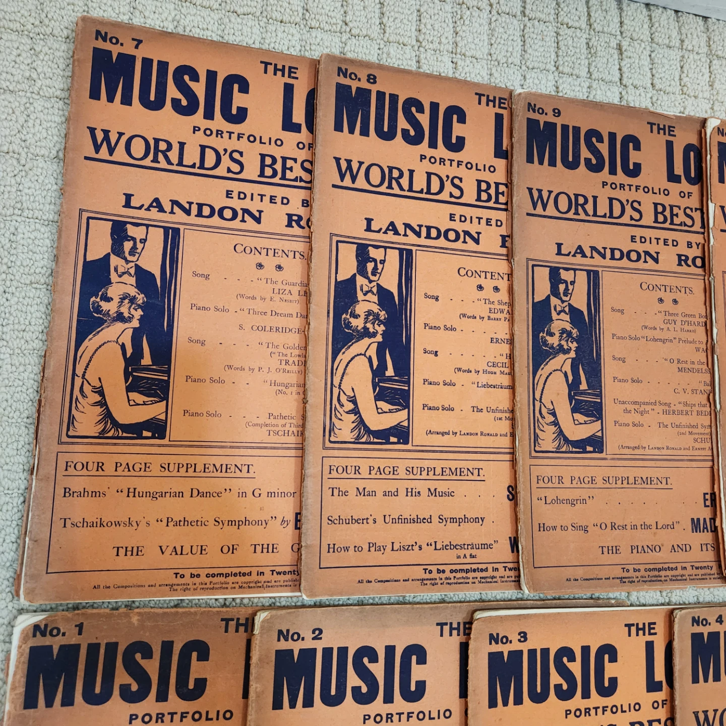 1900s The Music Lovers portfolio of worlds best music - photo 5