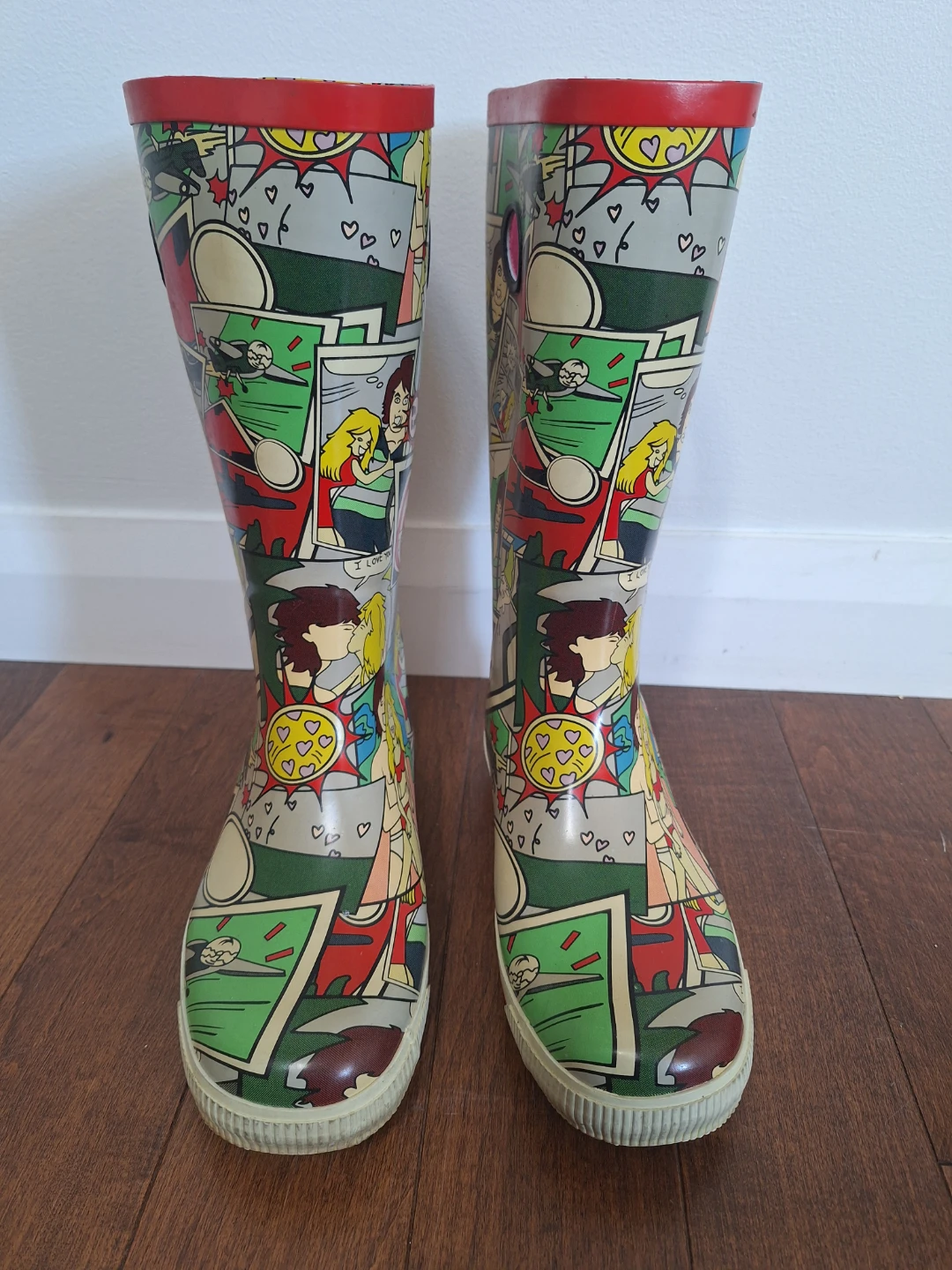Comic Book Rain Boots - photo 2