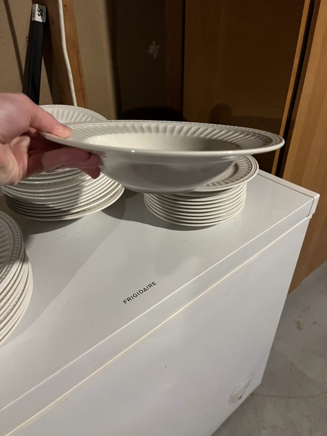 White Ceramic Dinnerware Set