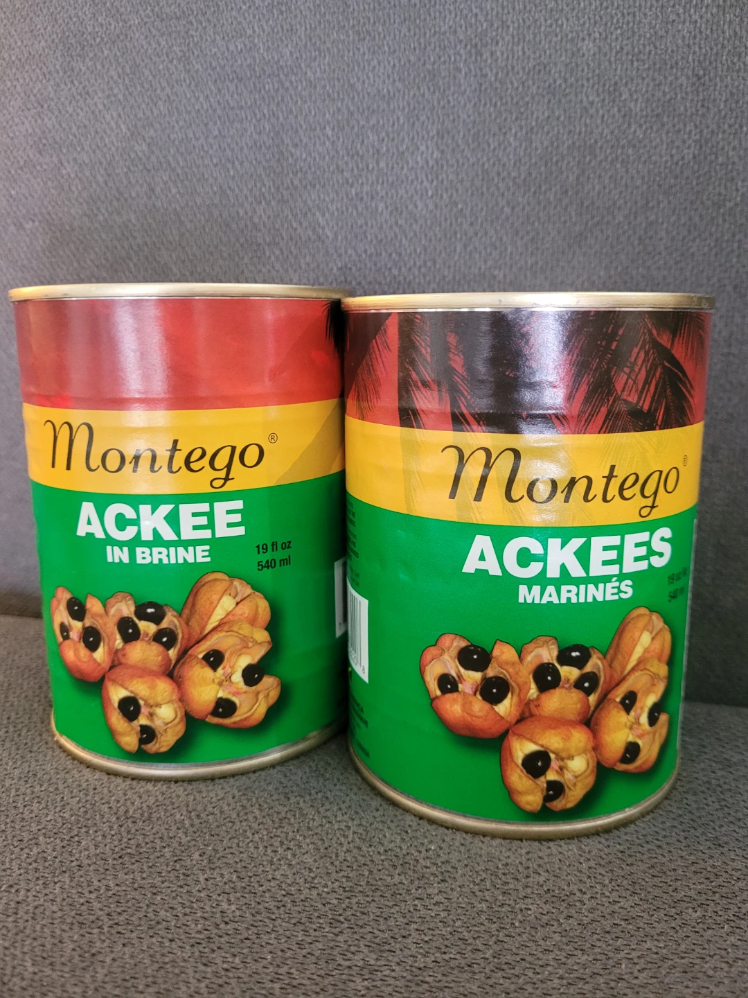 Montego Ackees in Brine - 2 x 19 fl oz cans
