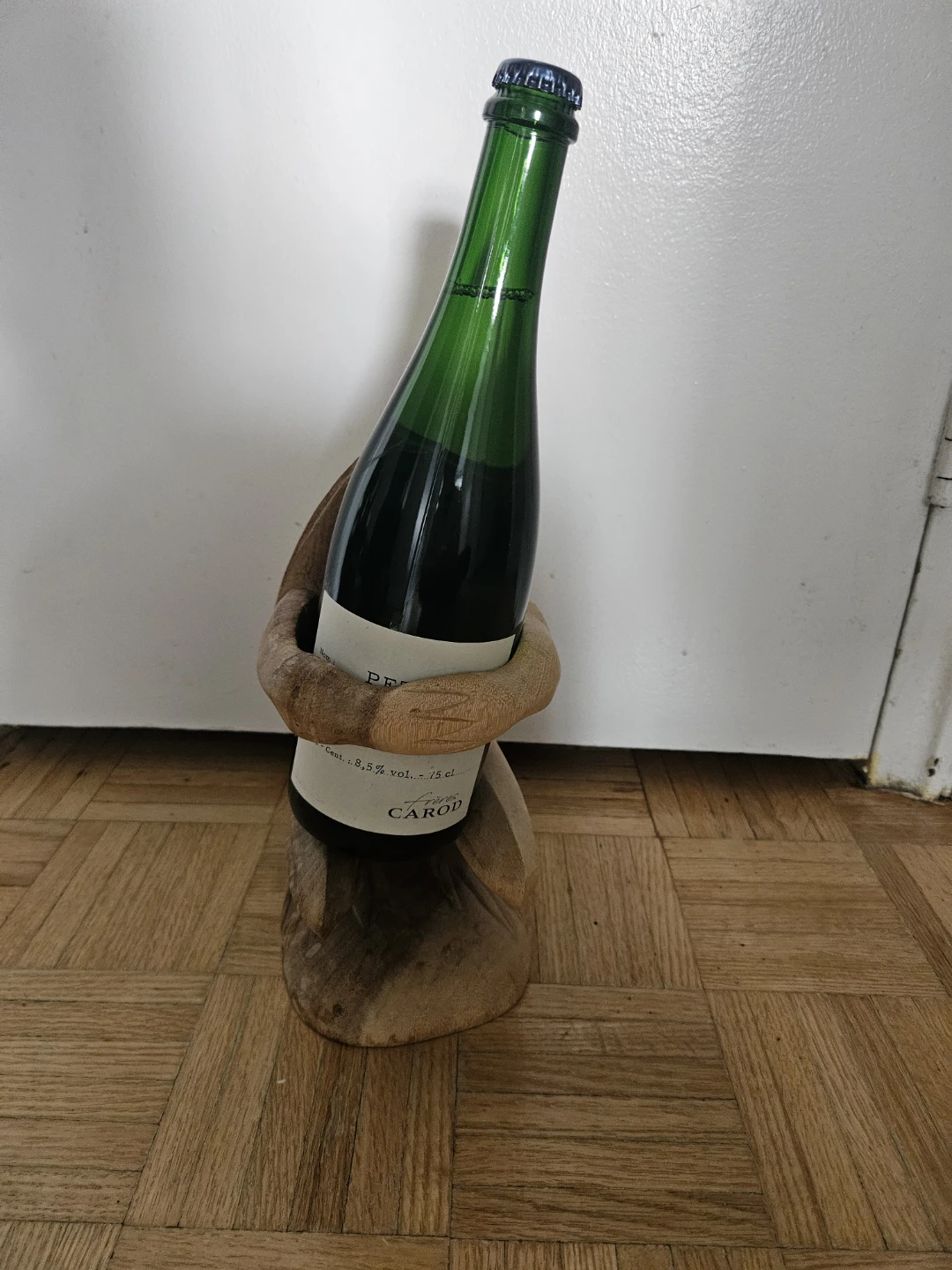 Wooden Frog Bottle Holder - photo 2