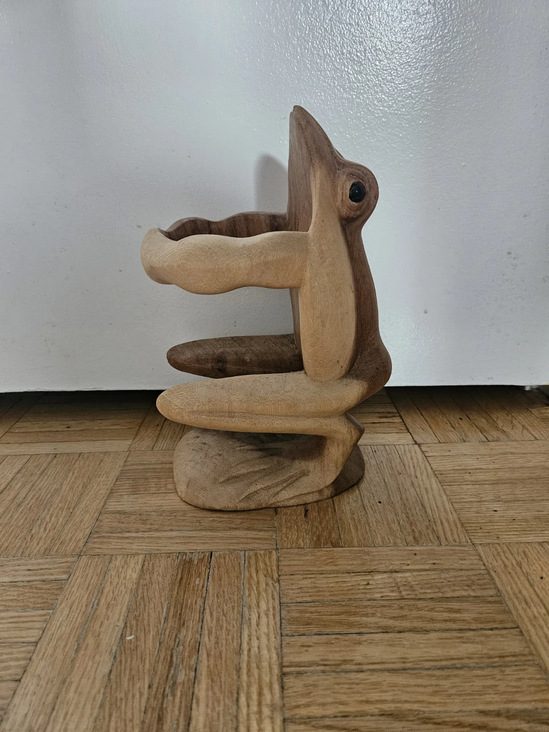 Wooden Frog Bottle Holder - photo 3