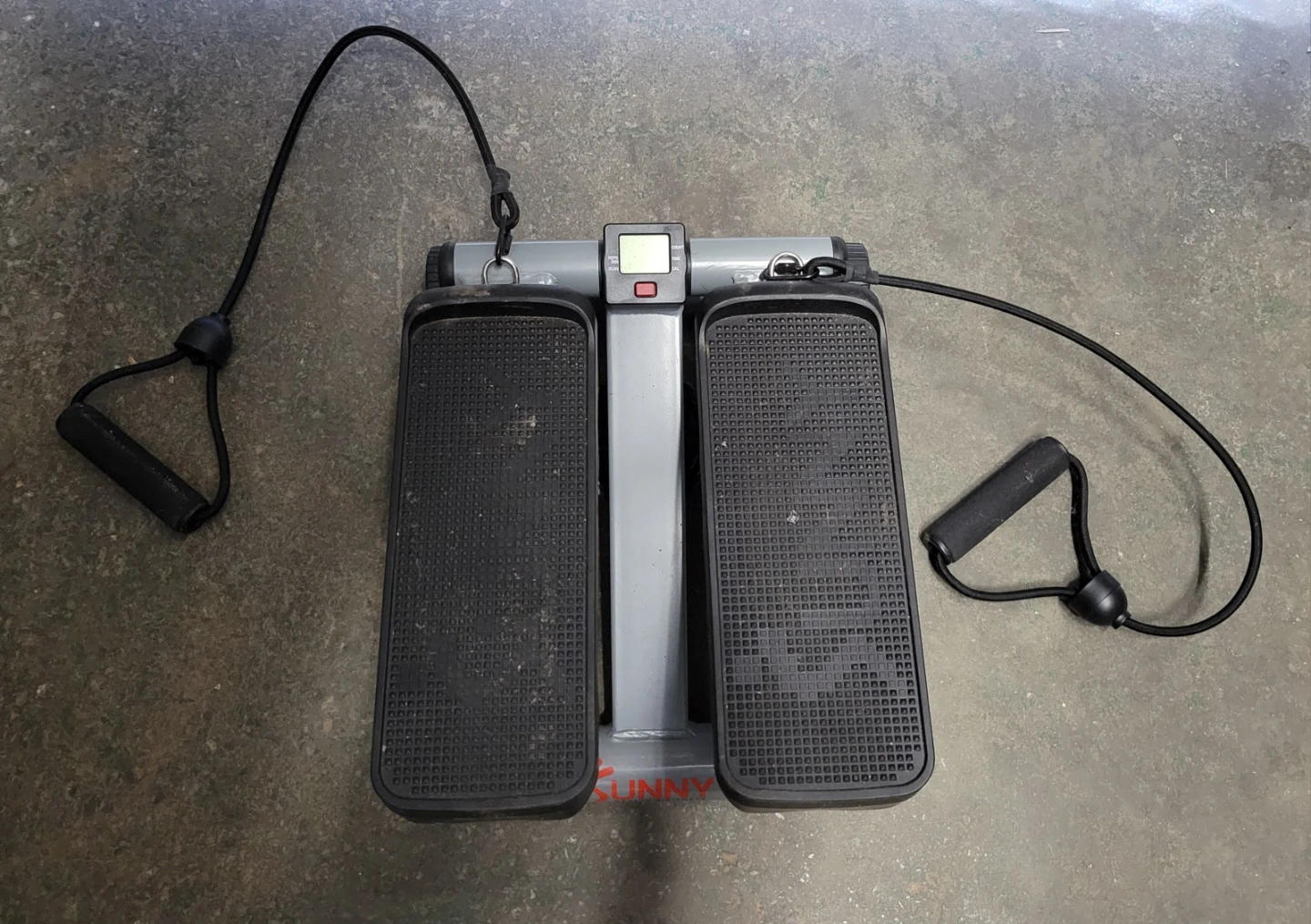 Sunny Health & Fitness Stepper with Resistance Bands