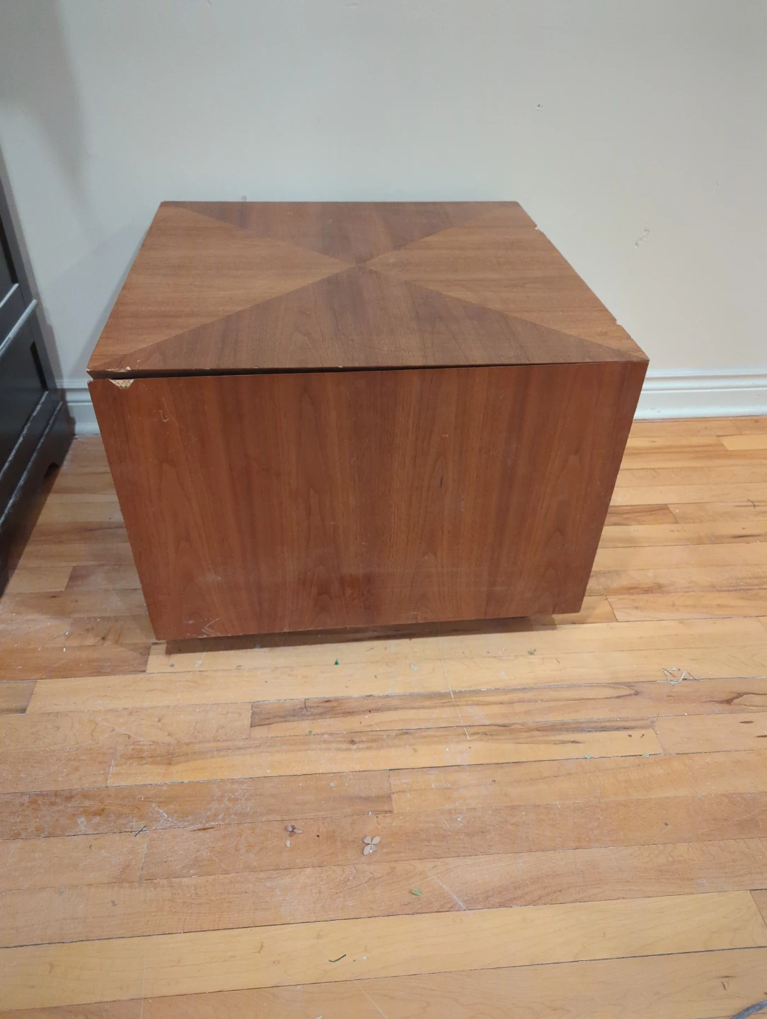 Vintage Wood Side Table