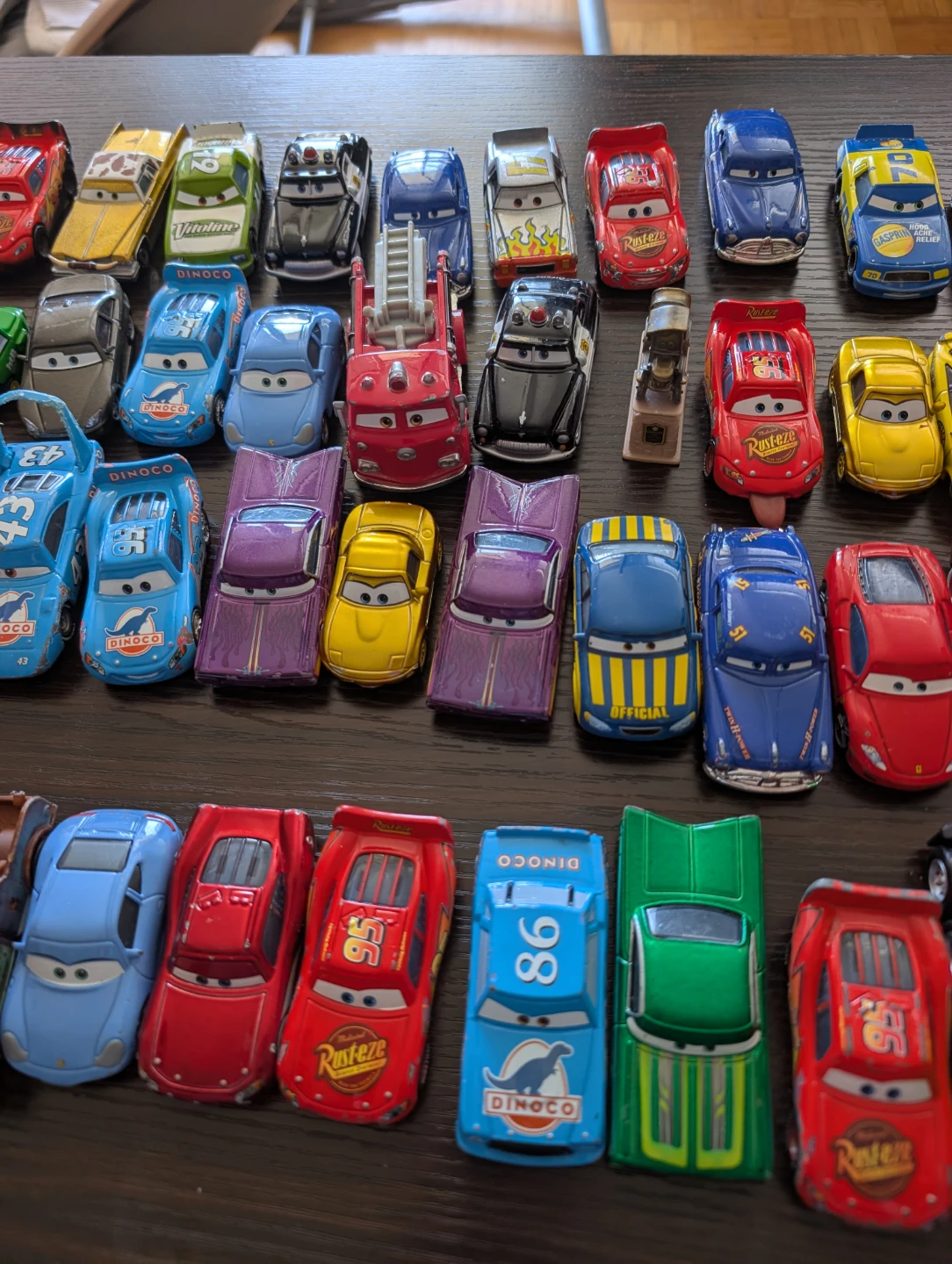 Disney Pixar Cars Diecast Lot 60+ Lightning McQueen Mater Bundle - photo 3