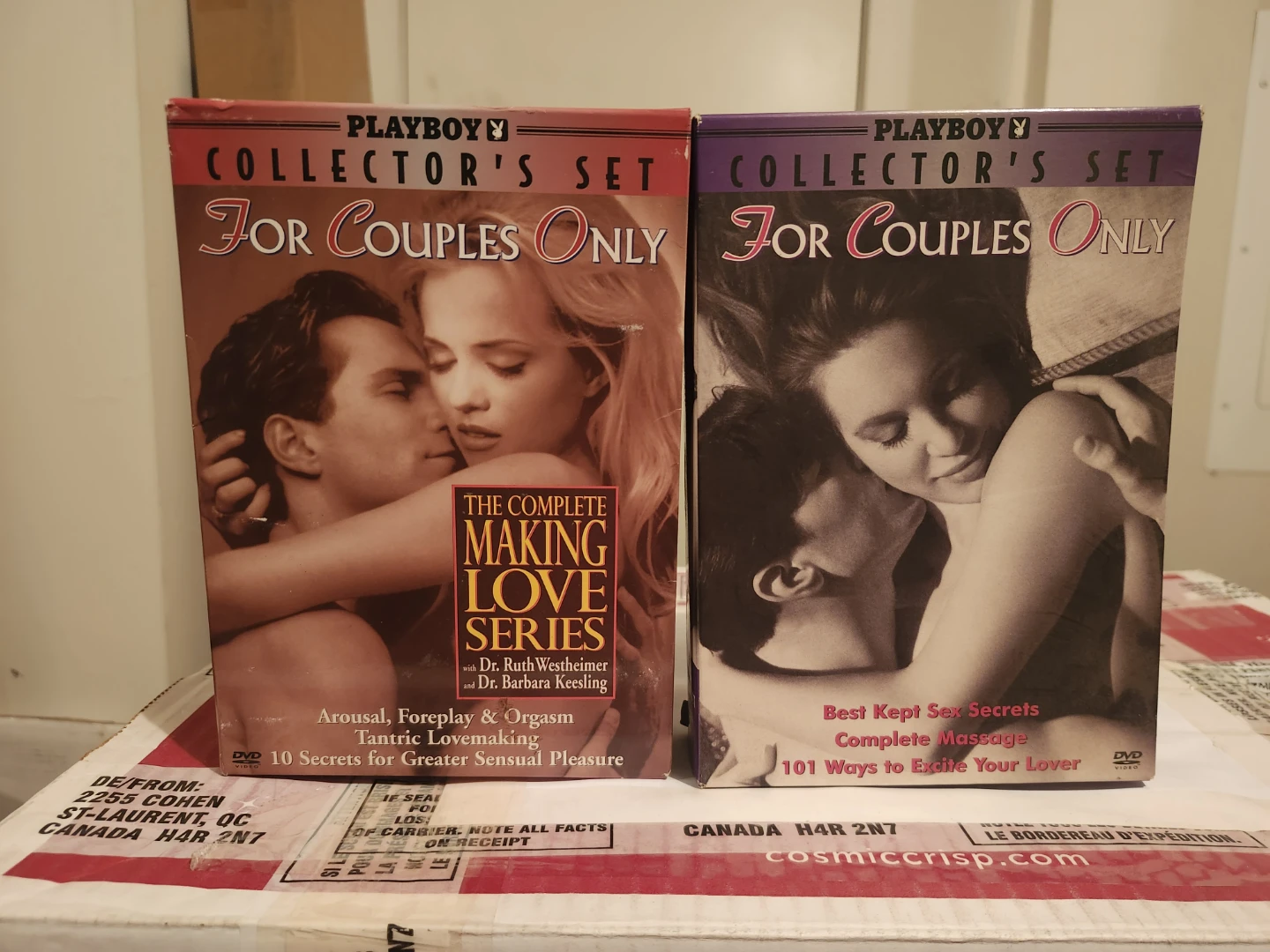 Playboy Collector's Set - For Couples Only - Making Love Series