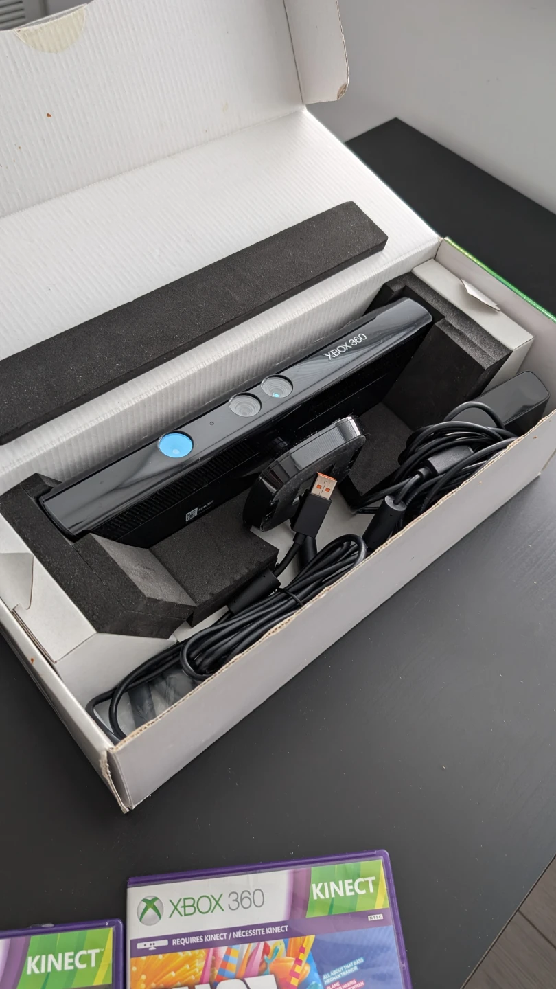 Xbox 360 Kinect Sensor w Just Dance 2016 - photo 2