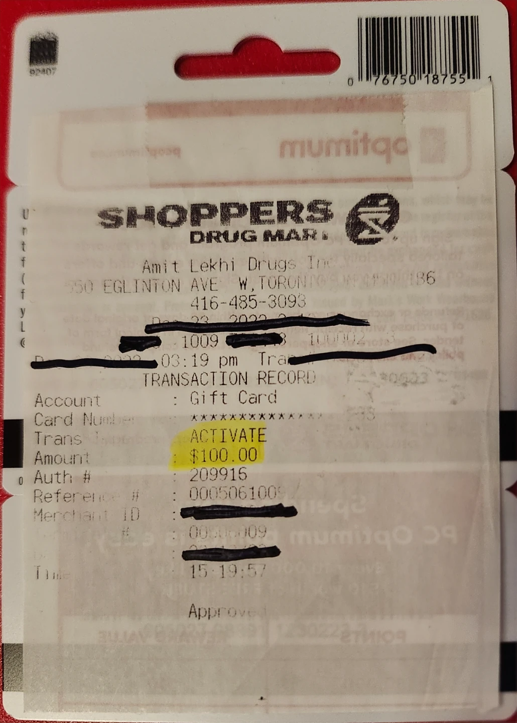 Mark's Gift Card - $100 & $200 value - photo 2