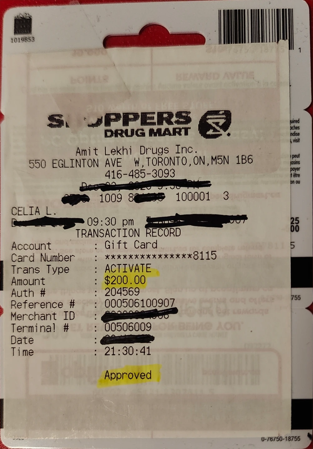 Mark's Gift Card - $100 & $200 value - photo 3