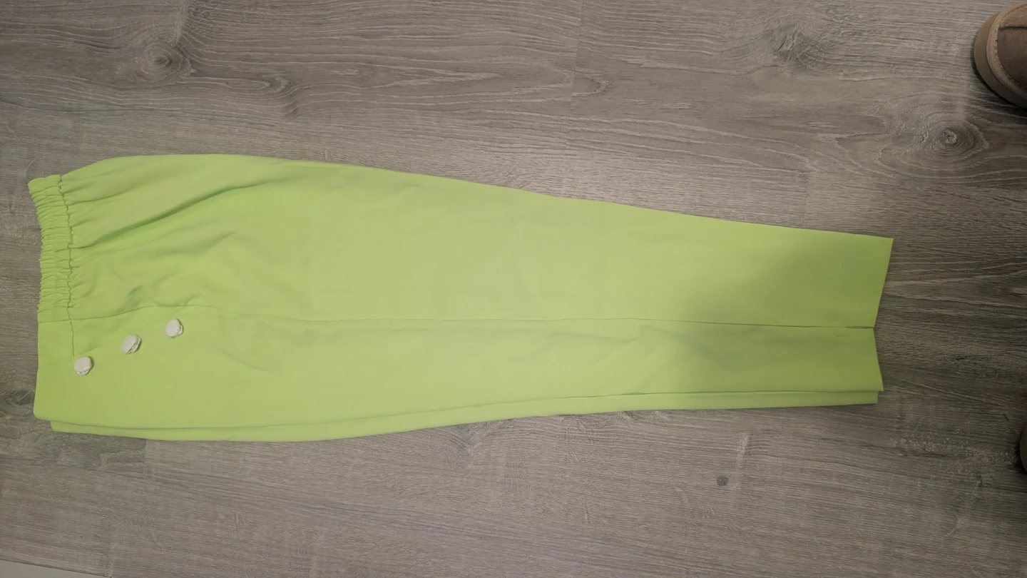 Women's Lime Green Pants - photo 3