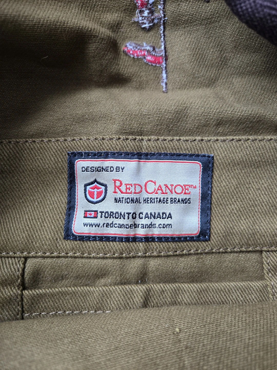 Red Canoe Royal Canadian Mounted Police Messenger Bag - photo 3