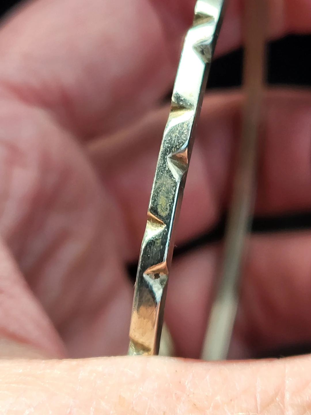 Mexican Sterling Silver 925 Bangle Bracelet - photo 3