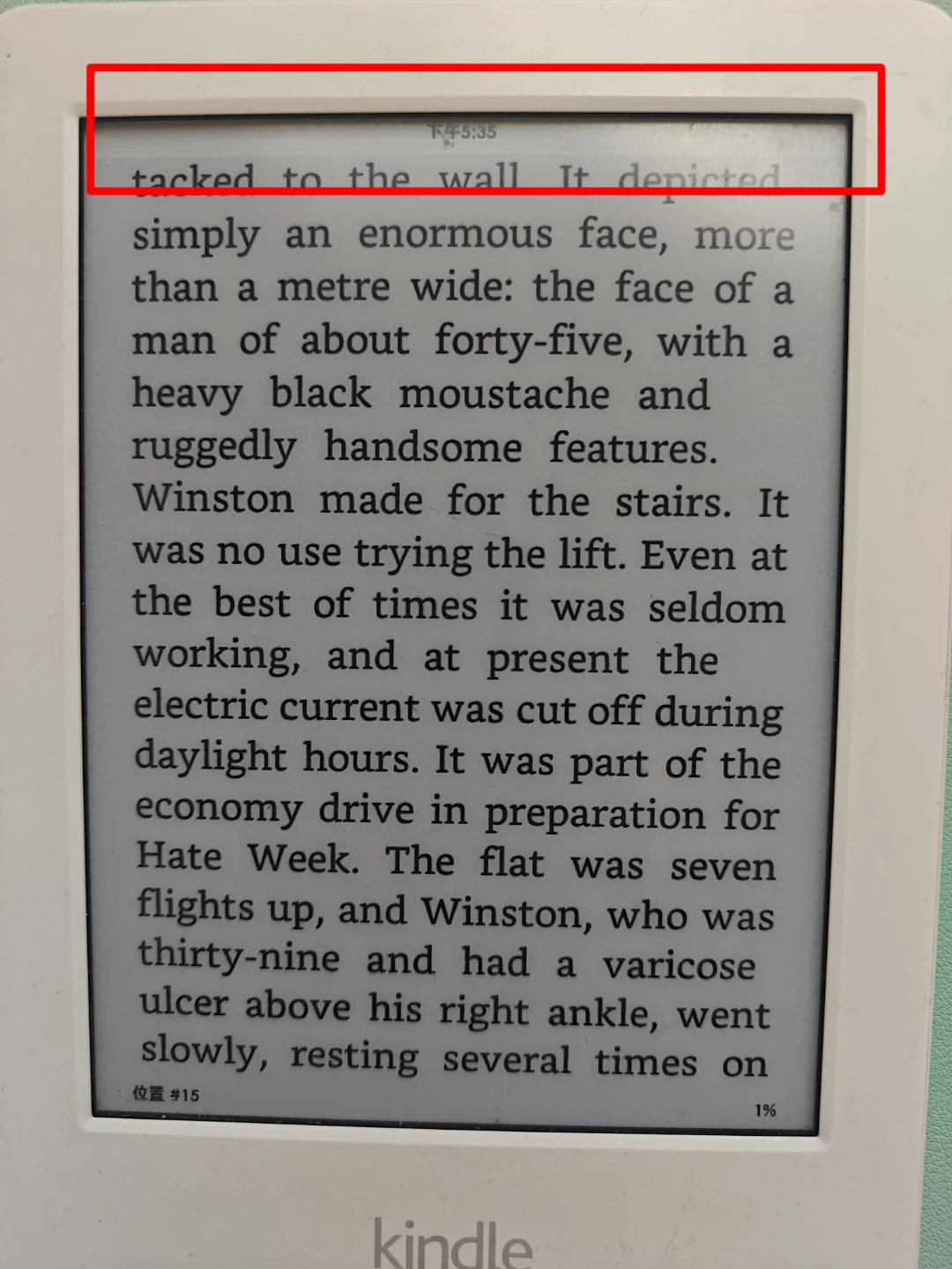 price firm White Kindle E-reader 7th gen - photo 2