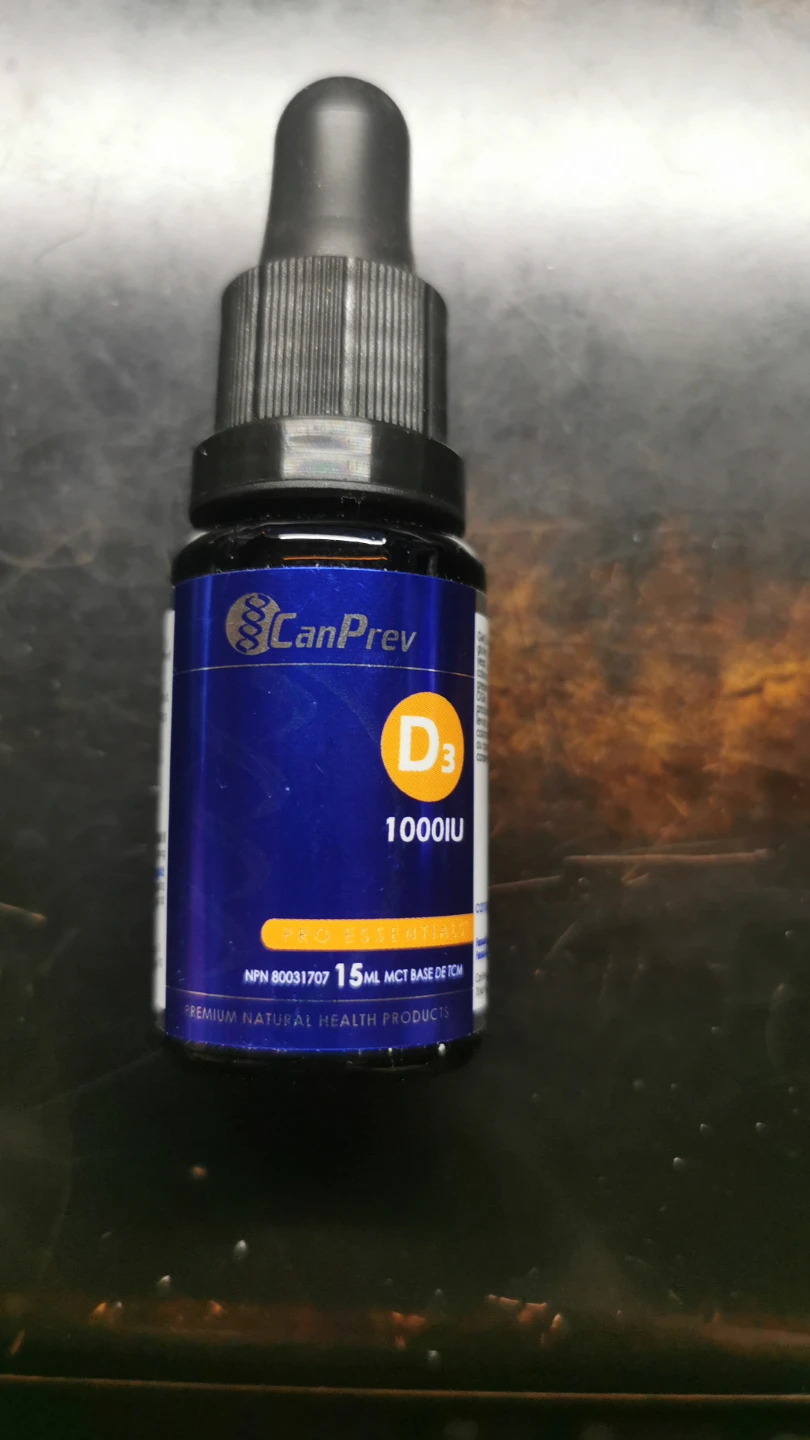 CanPrev D3 1000IU Vitamin D Drops 15ml