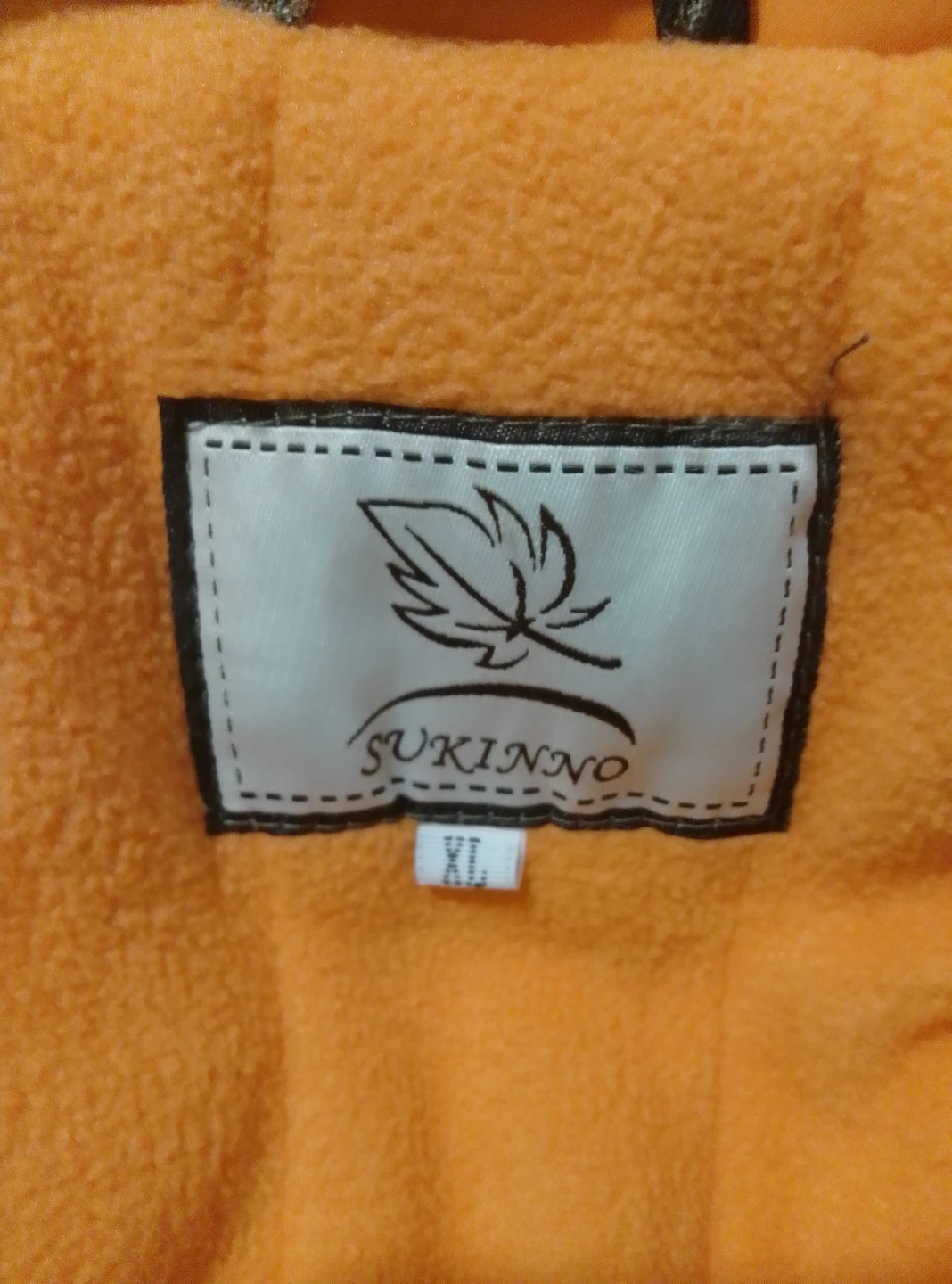 Sukinno Camo Jacket XL Orange Lined - photo 3