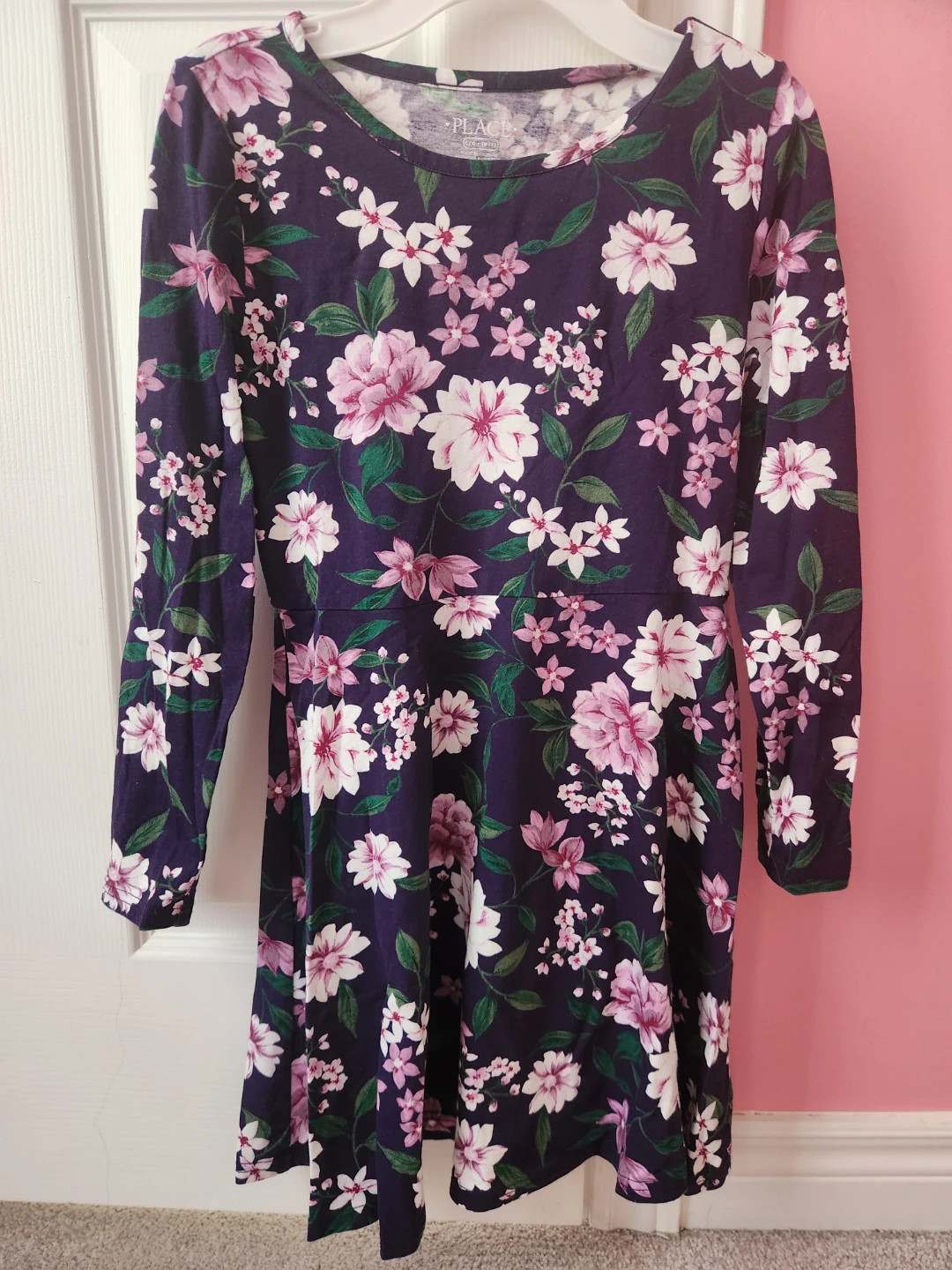 The Children's Place Floral Long Sleeve Dress Size 4