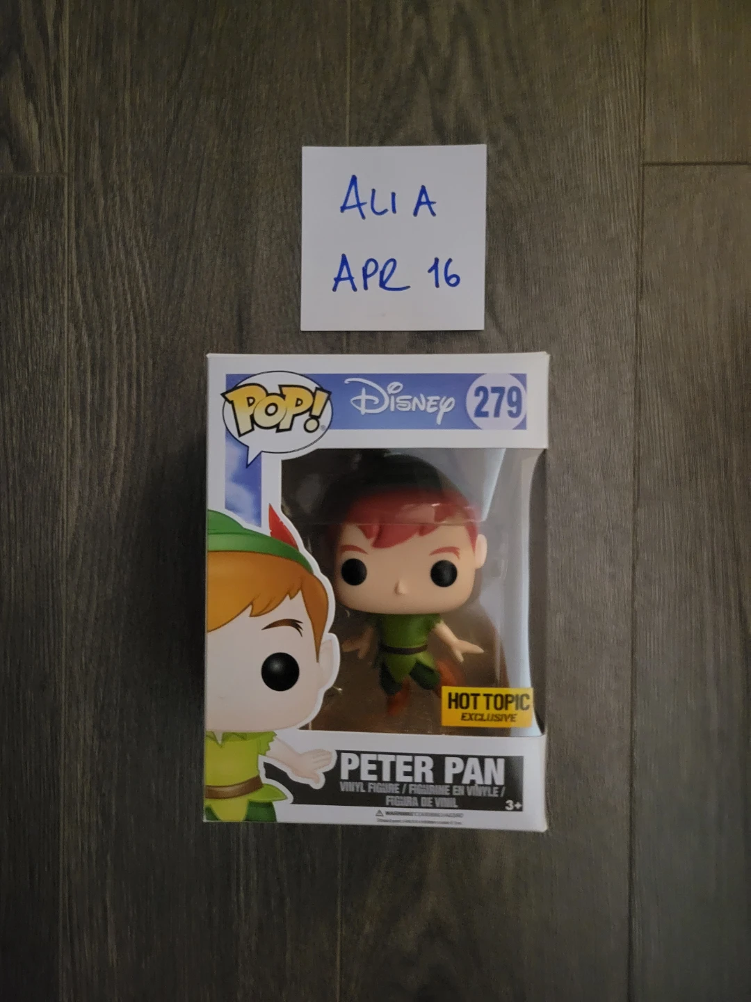 Funko Pop! Disney Peter Pan #279 Hot Topic Exclusive
