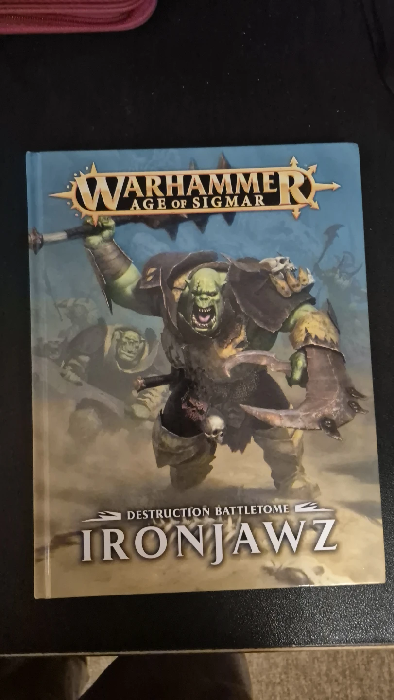 Warhammer Age of Sigmar Ironjawz Battletome