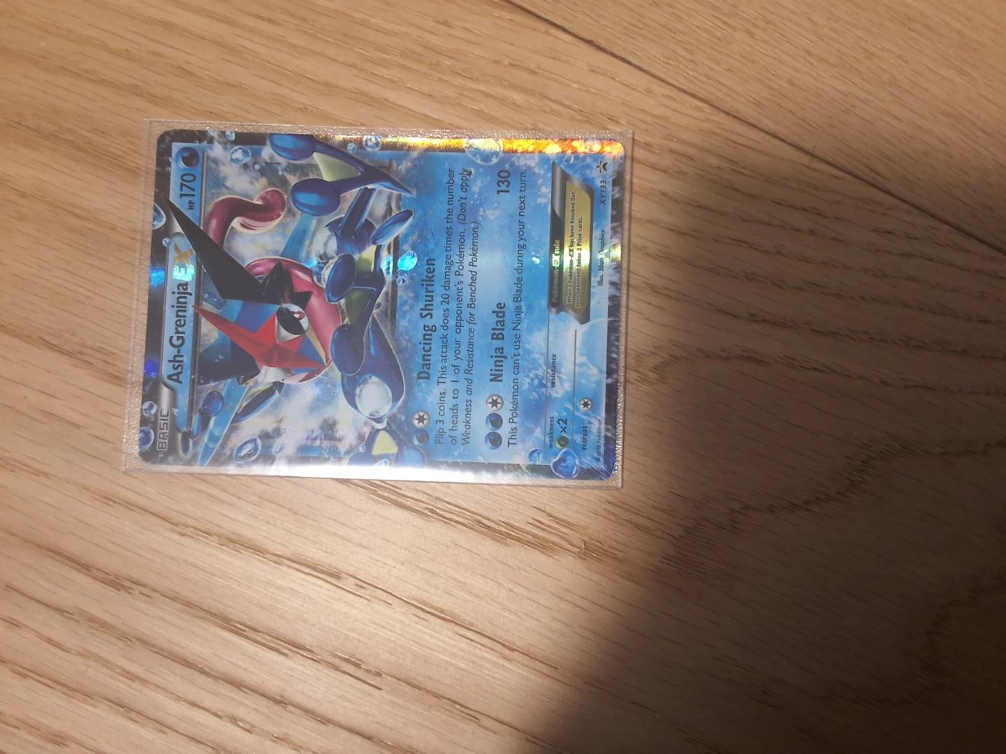 Ash-Greninja EX XY133 promo MP/HP