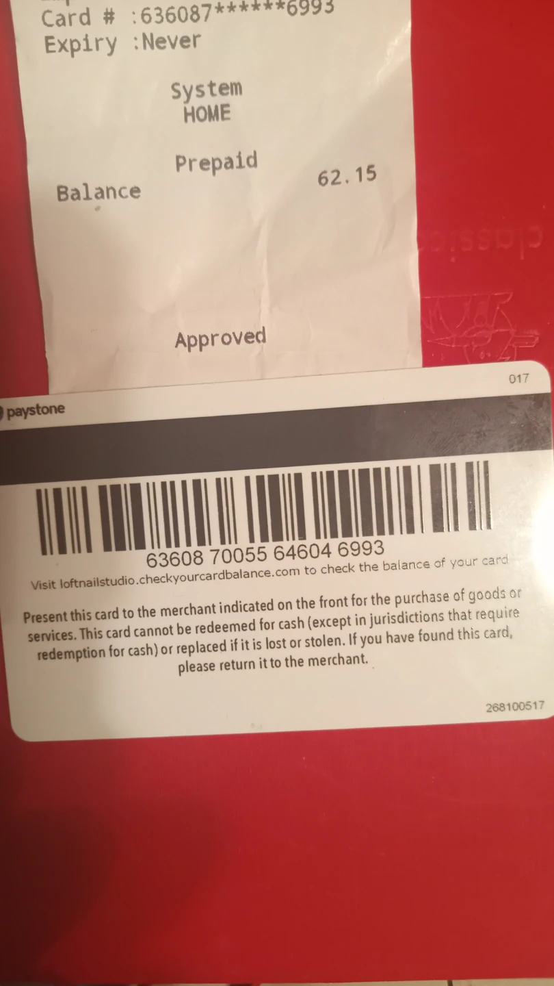 Loft Nail Studio & Wax Bar Gift Card - $62.15 - photo 2