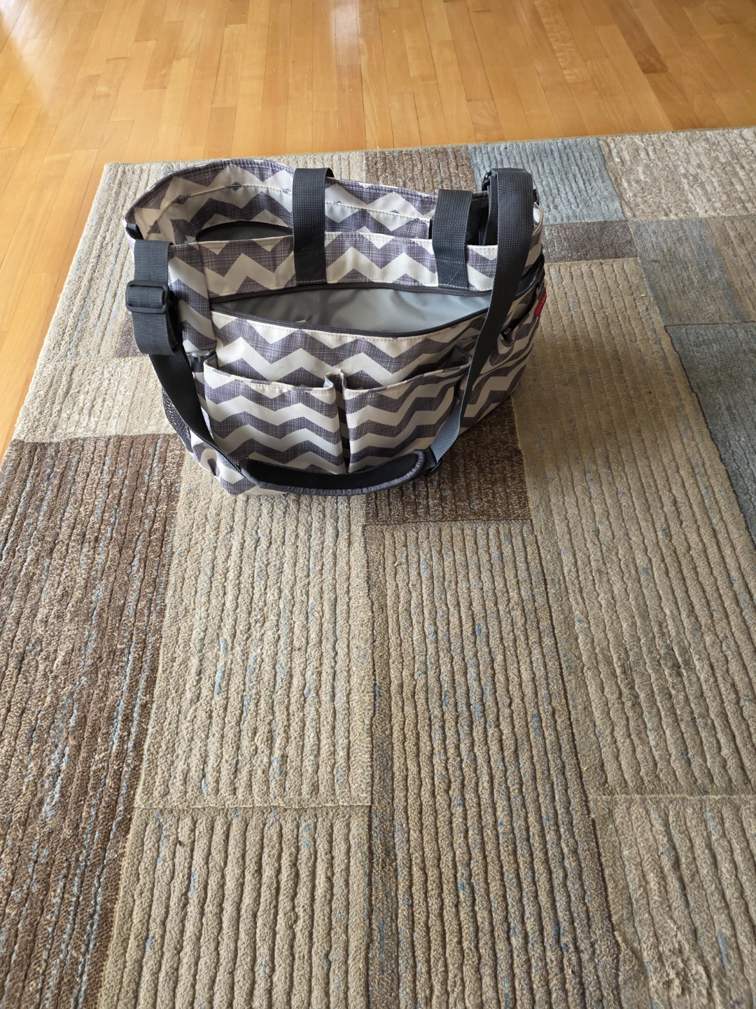 Skip Hop Diaper Bag - Chevron Pattern