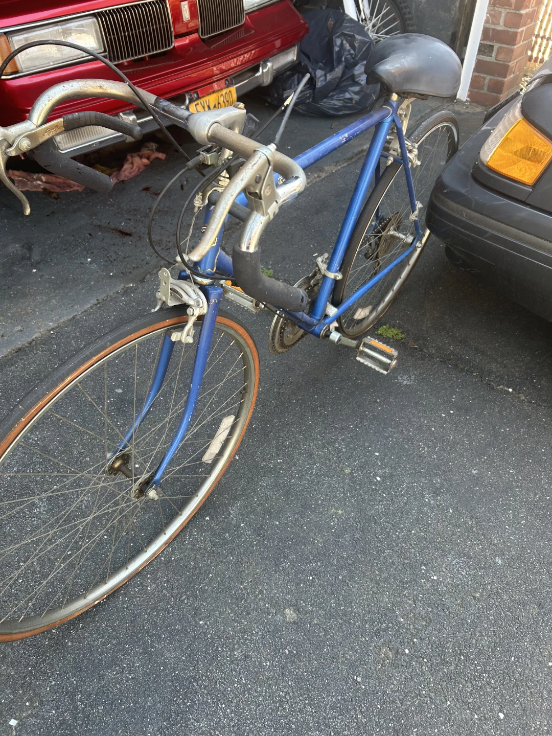 Blue Road Bike - photo 2