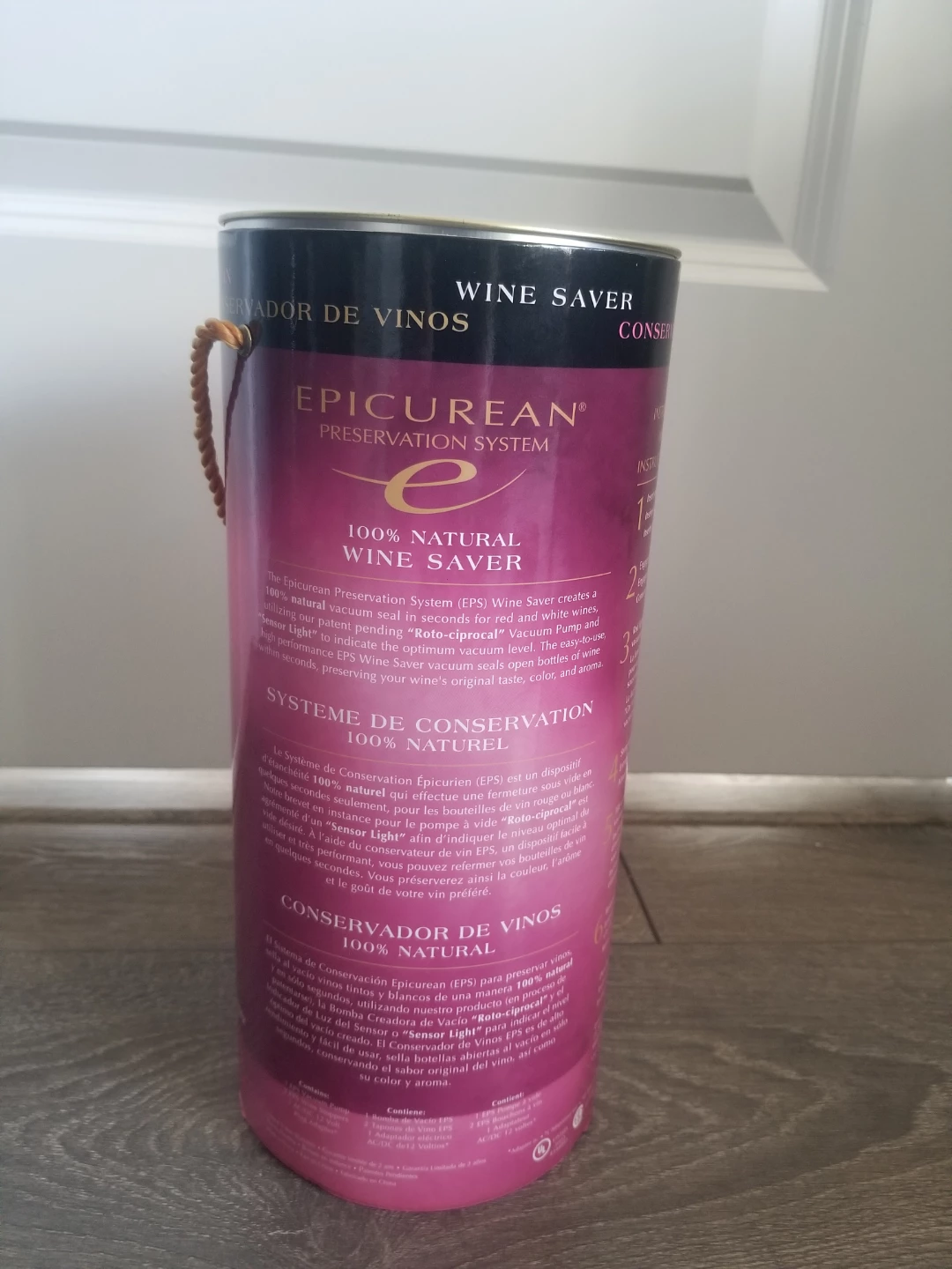 Epicurean Preservation System Wine Saver - photo 2