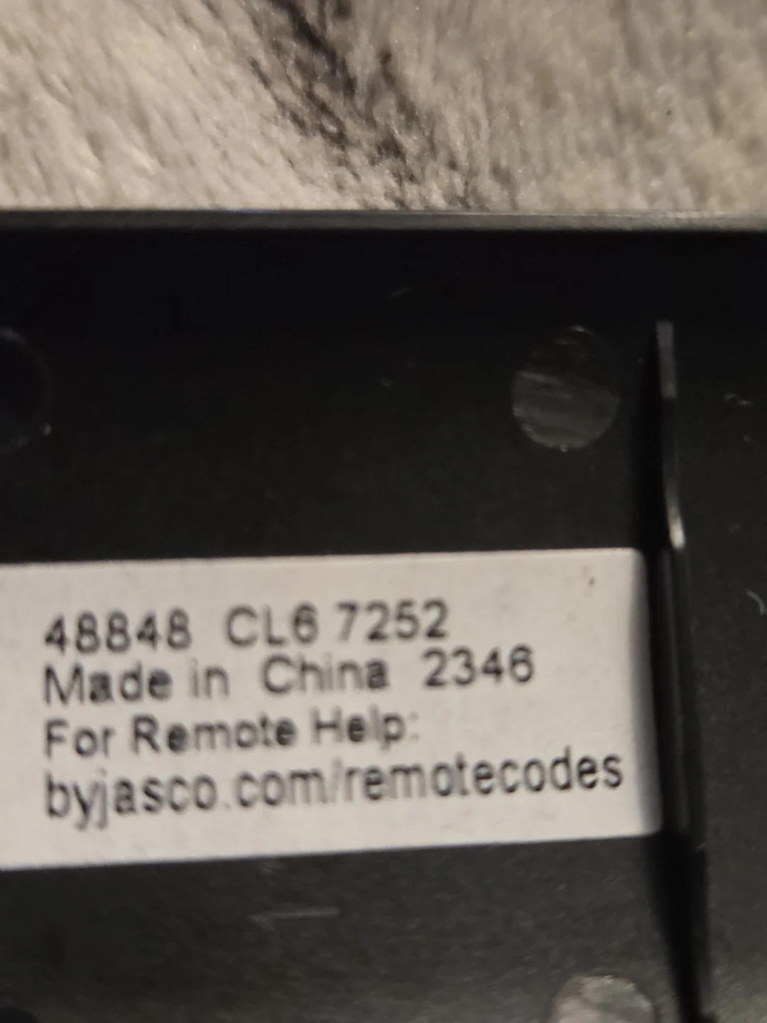 GE Universal Remote Control (TV/CBL/DVD/AUD) - photo 2