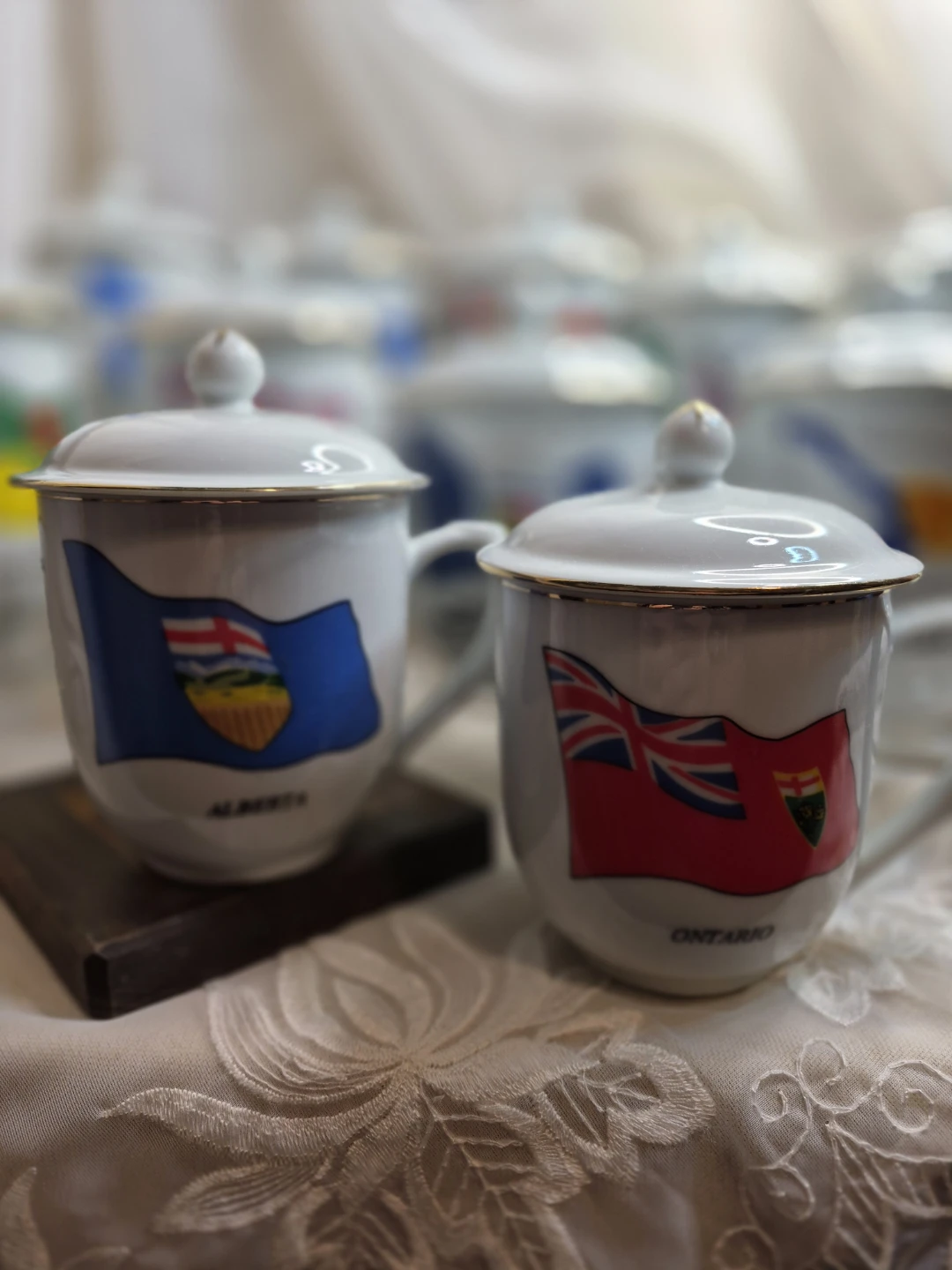 Set of 10 of the 13 Canadian Collection Porcelain Mugs - photo 5