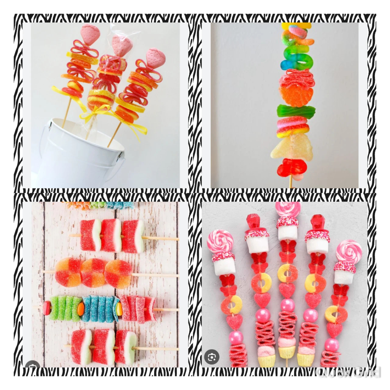 Assorted Candy Skewers