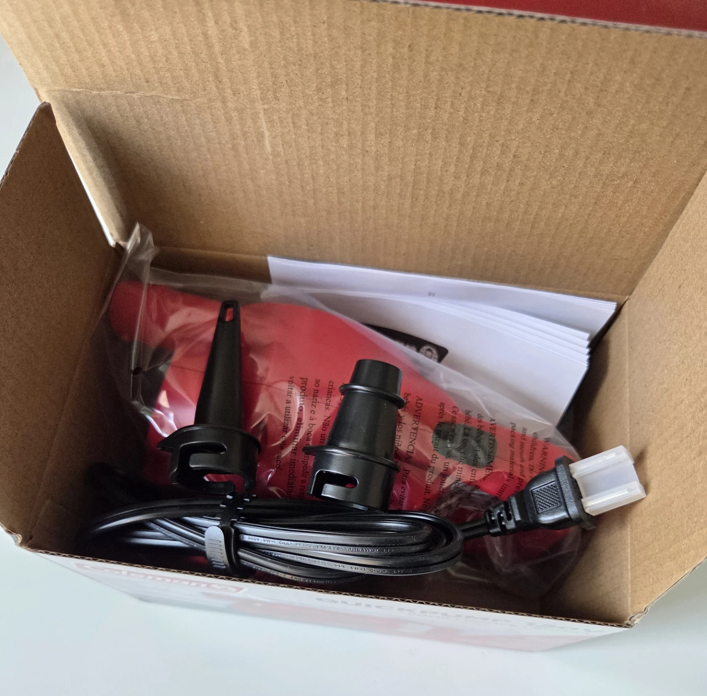 Brand New Coleman QuickPump 120V Electric Air Pump - photo 2
