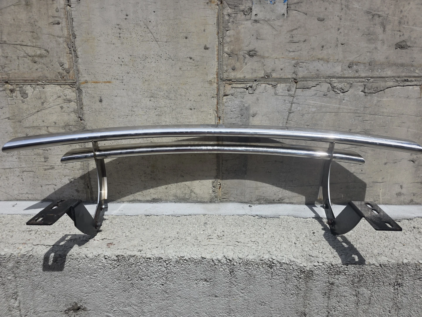 Chrome Front Bumper Guard Protector - photo 2