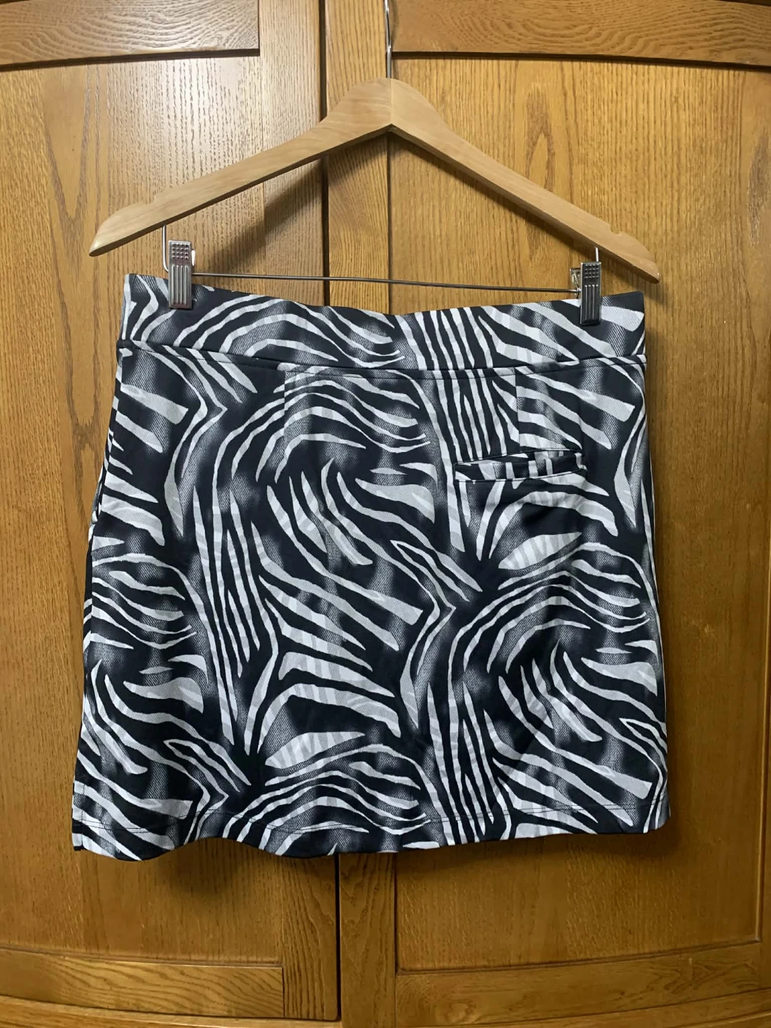 Bermuda Sands Zebra Print Skirt - Size Medium - photo 2