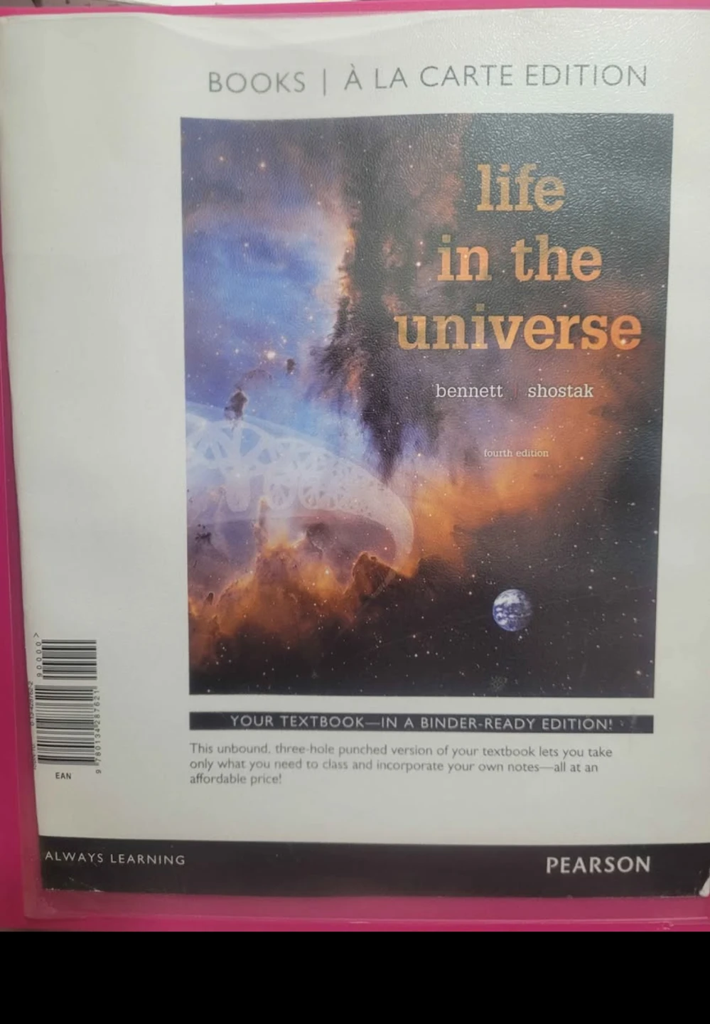 Life in the Universe Textbook (Fourth Edition)