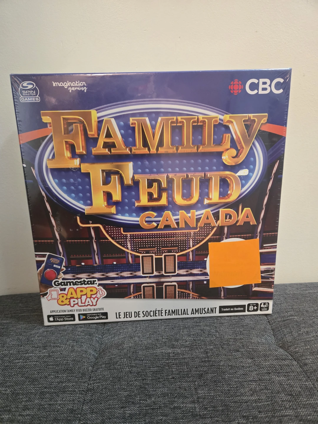 SEALED, French Family Feud Canada Board Game