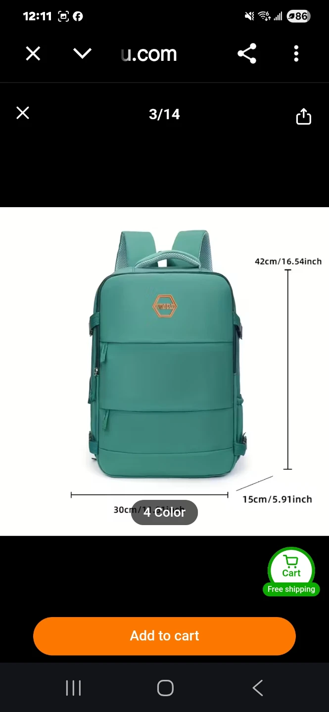 Green Backpack - photo 3