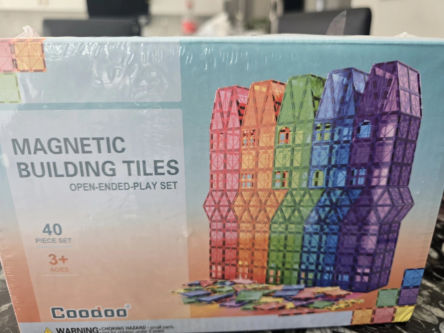 Coodoo Magnetic Building Tiles - 40 Piece Set - photo 4