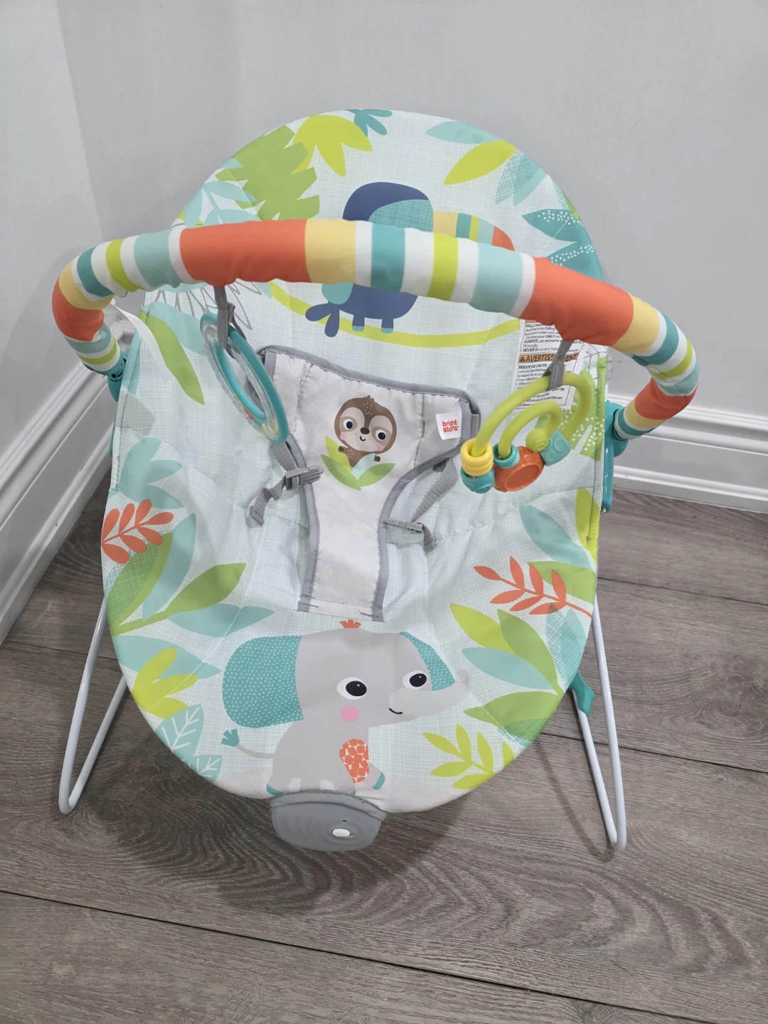 Bright Starts "Jungle Fun" Baby Bouncer - photo 2