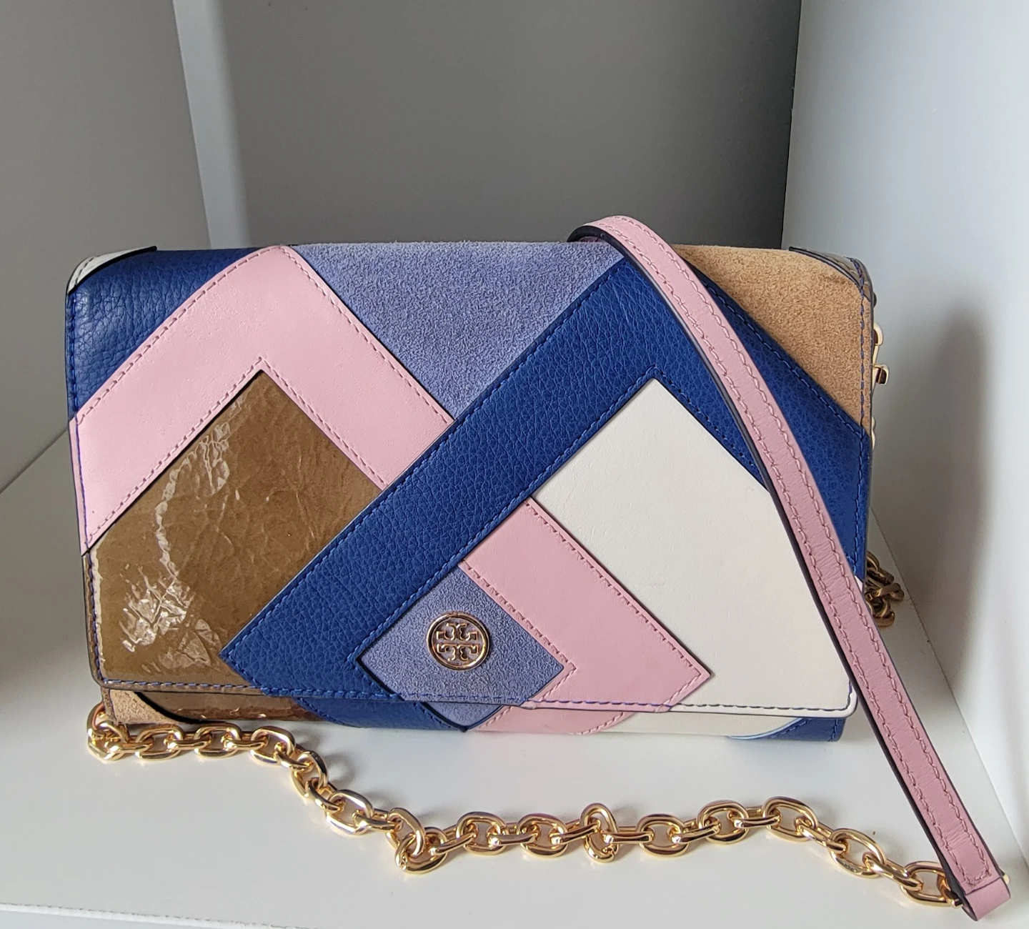 🌱 Tory Burch Colorblock Wallet