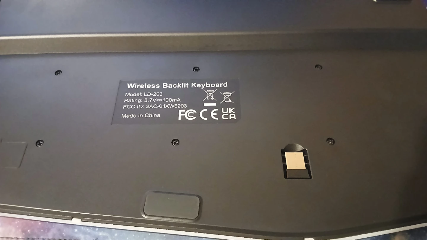 Black Full-Size Keyboard