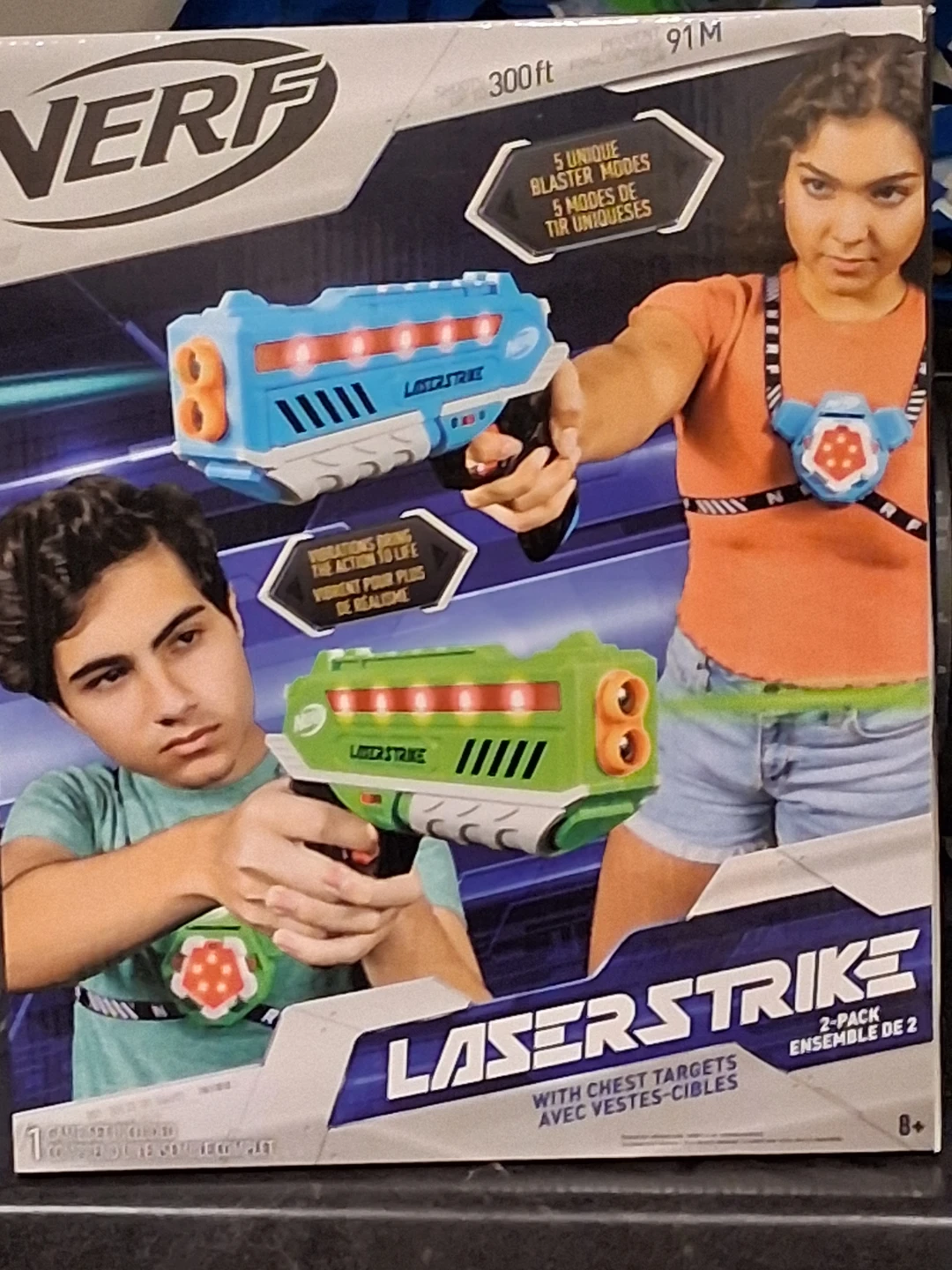 Nerf LaserStrike 2-Pack with Chest Targets